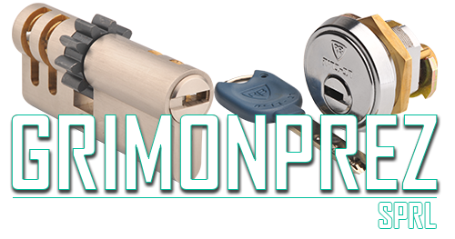 Logo de la Serrurerie Grimonprez à Uccle